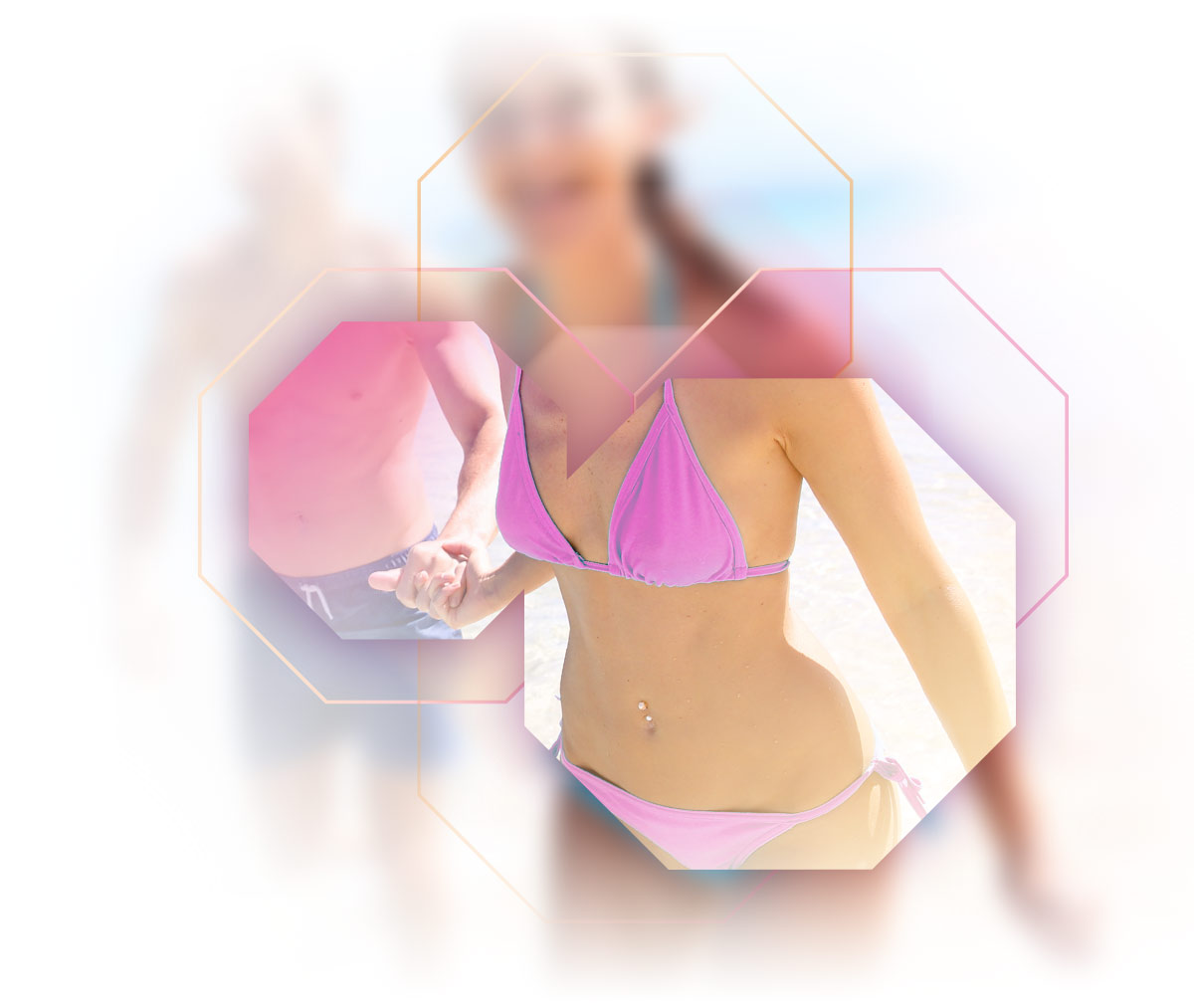 Keybild Brust und Bauchbehandlung